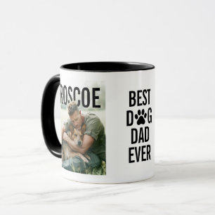 Bästa hundpappa någonsin PhotoPop Mugg