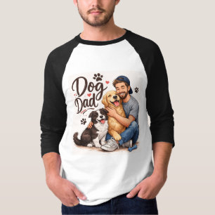 Bästa hundpappa någonsin T-shirt – Söt present til