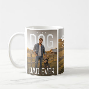 Bästa hundpappa någonsin Två foto PhotoPop Kaffemugg