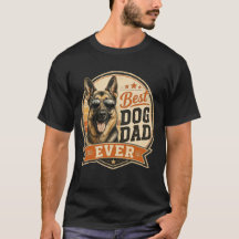 Bästa hundpappa någonsin Vintage tysk schäfer