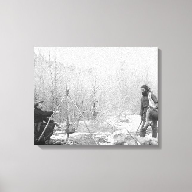 Bästa Hunt nära deadwood Photograph Canvastryck (Framsida)