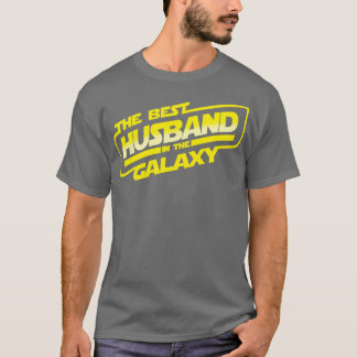 Bästa hus i Galaxy Fars dag Best Hubby T Shirt