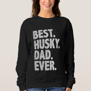 Bästa Husky Pappa Alltid Rolig hund Ägare, Tjock f T Shirt
