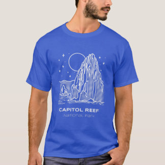 Bästa Huvudstad Reef nationalpark Hike T Shirt