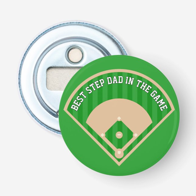 Bästa i Game Baseball Fält Gift Flasköppnare (Framsidan)