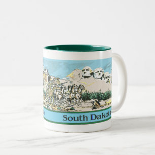 Bästa i South Dakota Två-Tonad Mugg