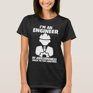 Bästa ingenjör någonsin Yrkesingenjör Karriär T Shirt