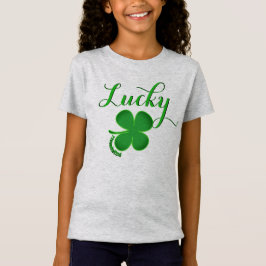 Bästa irländare för LYCKLIG STS PATRICK flicka för T Shirt