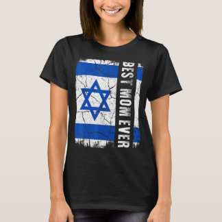 Bästa israeler Mamma Alltid Israel Flagga Mors dag T Shirt