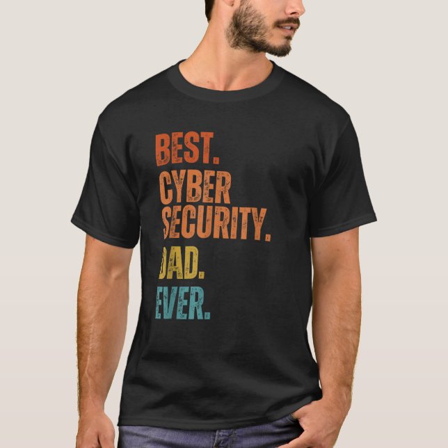 Bästa IT-säkerhet Pappa någonsin Speciell IT-säker T Shirt (Framsida)