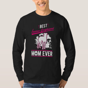 Bästa italienska mops-mamma någonsin t shirt