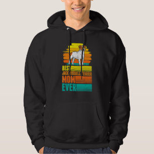 Bästa Jack Russell Terrier Mamma Någonsin Jack Rus Hoodie