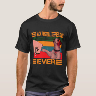 Bästa Jacken Russell Terrier Pappa All Hund Pappa T Shirt