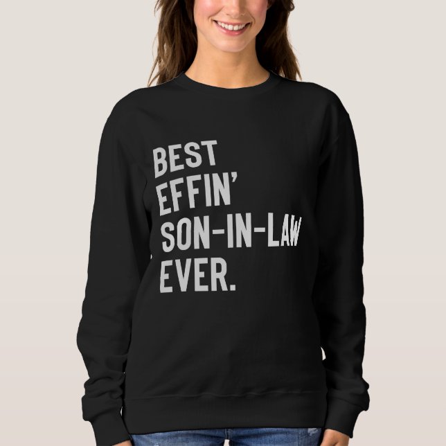 Bästa jävla svärson någonsin t shirt (Framsida)