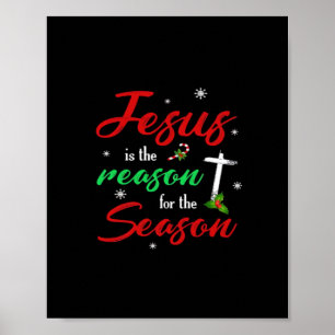 Bästa Jesus är för säsongsjul-Helgdag Poster