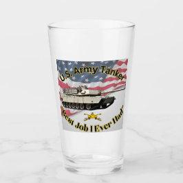 "Bästa jobb jag någonsin haft"-glaset från arméns  Glaskopp