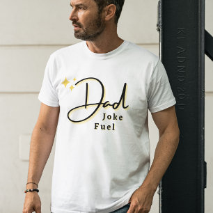 Bästa Joke Fuel Modern och Lusj Fars dag T Shirt