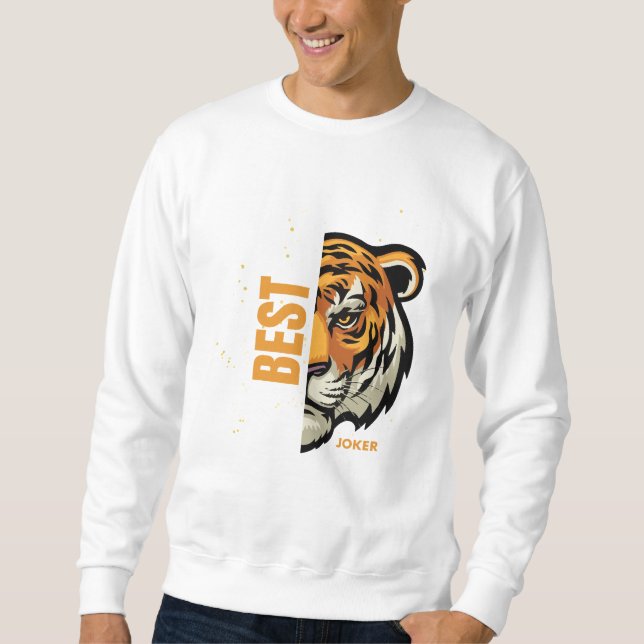 bästa joker lång ärmad tröja (Framsida)