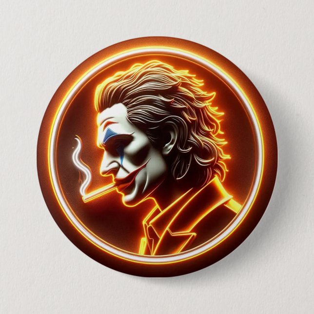 Bästa Joker med orangens ljusmodell 4-knapp Knapp (Framsida)