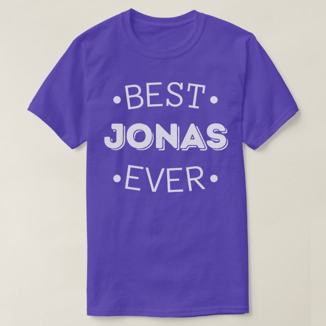 Bästa Jonas Aldriny Jonas gav först namn T Shirt (Design framsida)