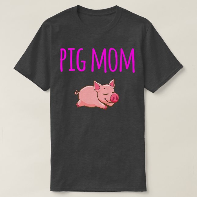Bästa jordbruksmarknaden Gris Älskare T Shirt (Design framsida)