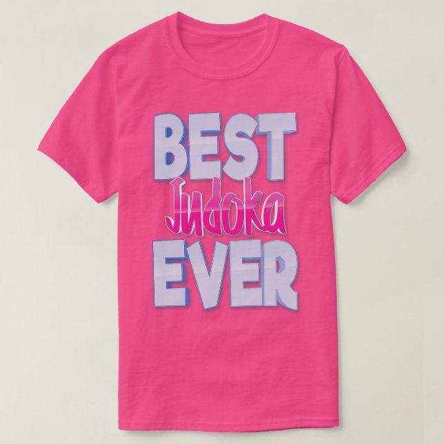 Bästa Judoka någonsin 6 T Shirt (Design framsida)
