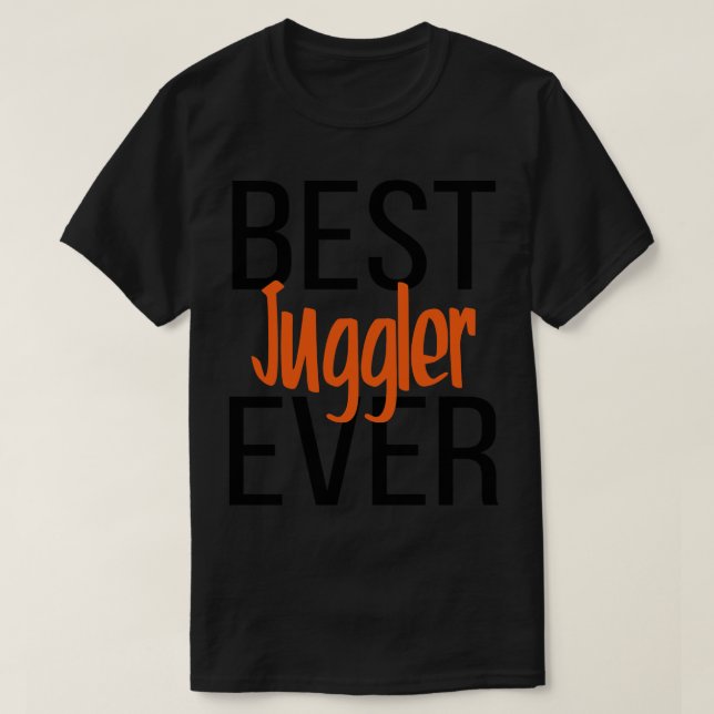 Bästa Juggler någonsin 3 T Shirt (Design framsida)