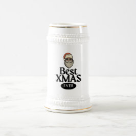 Bästa Julafton någonsin Helgdag Stein Biker Santa Sejdel