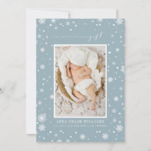 Bästa julklapp för nyfödda fotokort