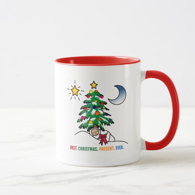 Bästa julpresenten någonsin mugg (Höger)