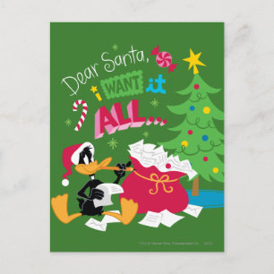 Bästa jultomten helg vykort