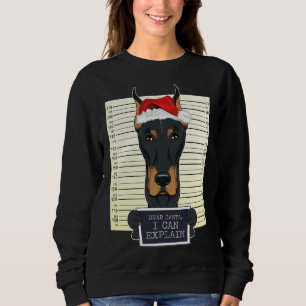 Bästa jultomten jag kan förklara Doberman-julen T Shirt