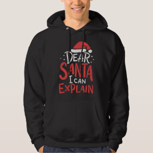 Bästa jultomten, jag kan förklara hur jultomten fu hoodie