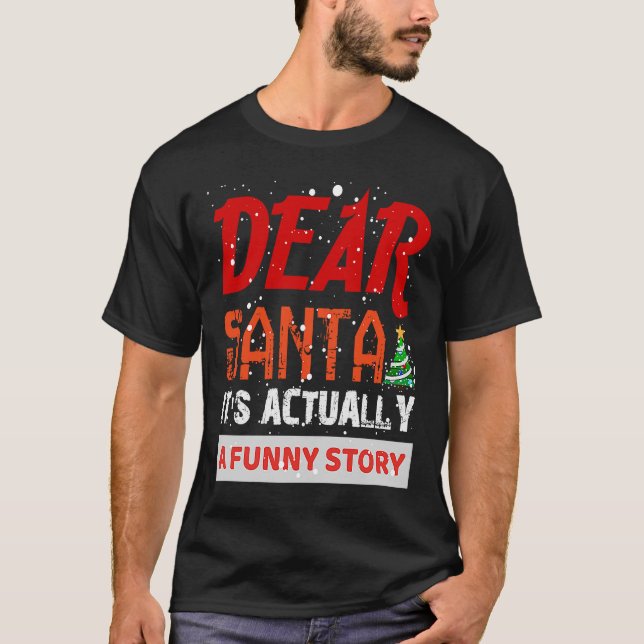 Bästa jultomten jag kan förklara jul t shirt (Framsida)