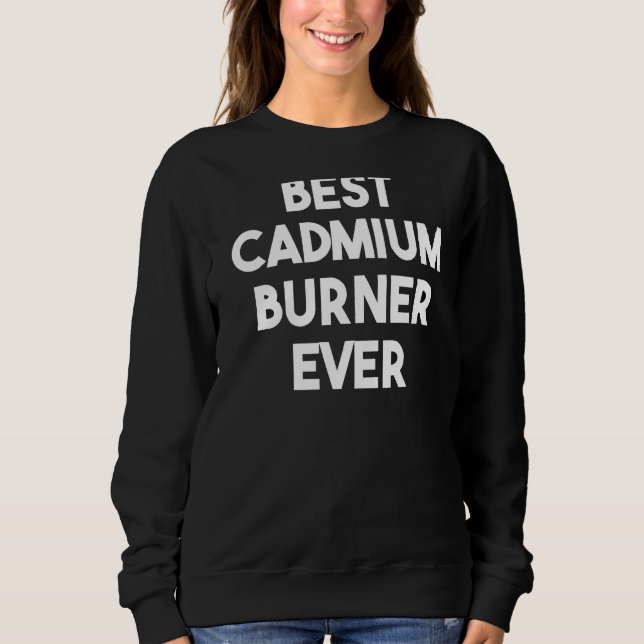 Bästa kadmiumburner någonsin t shirt (Framsida)