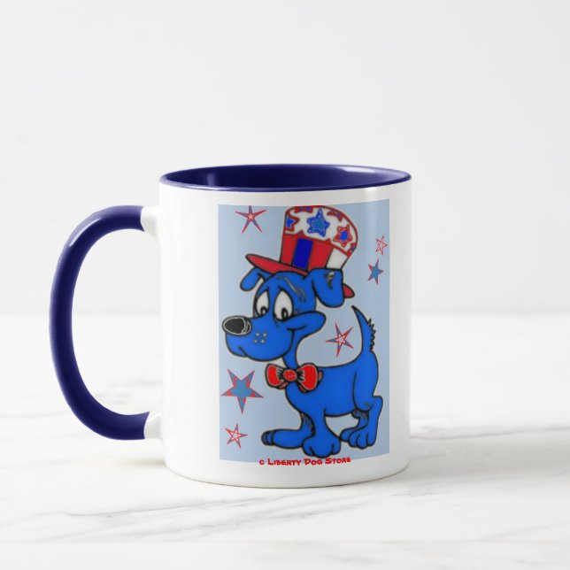 BÄSTA KAFFE KOPPAR - DEN FJÄRDE JULI-GIFTSKOTTET - (Vänster)