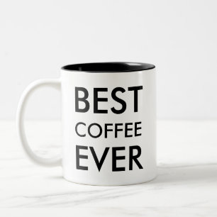 Bästa kaffe någonsin   Kaffe älskare Gift Två-Tonad Mugg