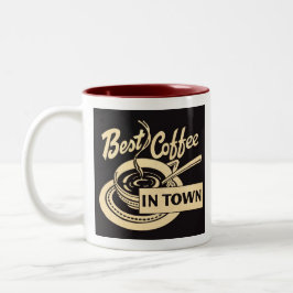 Bästa kaffe Två-Tonad mugg