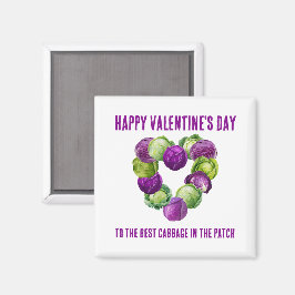 BÄSTA KÅLEN I LÄPPEN Valentine- par Magnet
