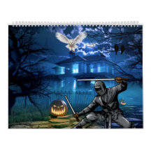 Bästa kalender-design för halloween och tillfälle.