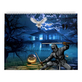 Bästa kalender-design för halloween och tillfälle. kalender