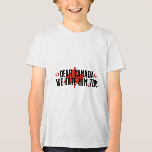 Bästa Kanada, vi hatar honom för att hindra politi T Shirt