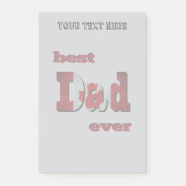 Bästa kanadensiska Pappa någonsin Post-it Block