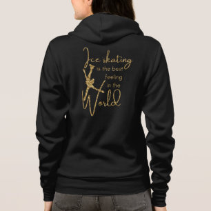Bästa känsla - guld gnistra skrik jacka t shirt