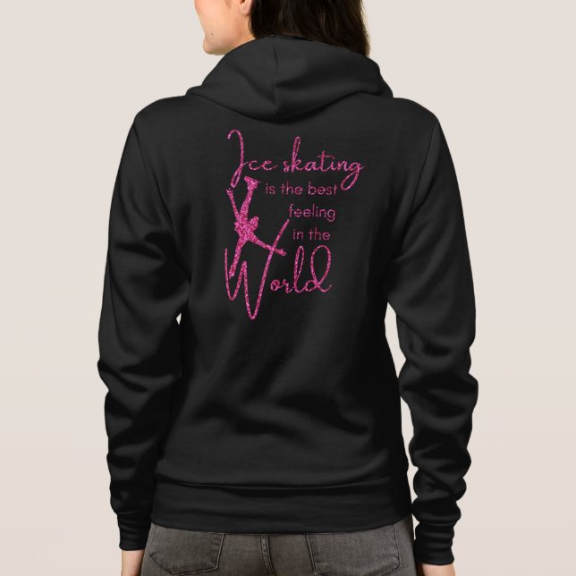 Bästa känsla - shock rosa gnistra skrik jacka t shirt (Baksida)