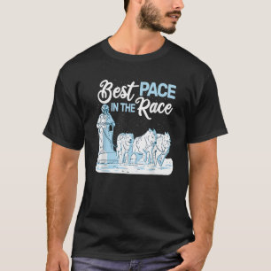 Bästa kapplöpningen i den Tävling-slade hund tävla T Shirt