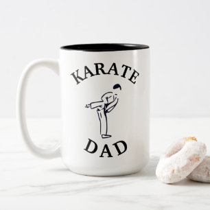 Bästa "KARATE PAPPA" nånsin! Fars dag Två-Tonad Mugg