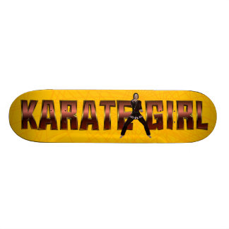 BÄSTA Karateflicka Mini Skateboard Bräda 18,7 Cm