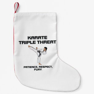 BÄSTA Karateslogan Liten Julstrumpa