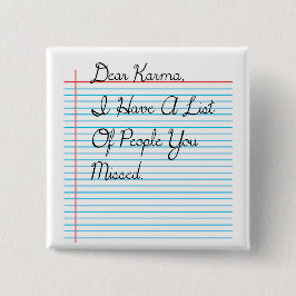 Bästa Karma-knapp Knapp